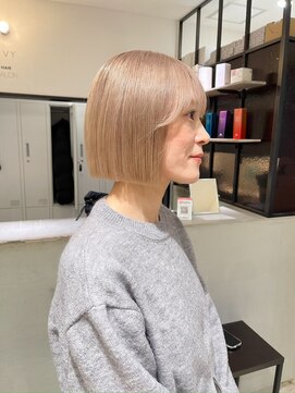 シェノン バイ アランスミシー 表参道(CHAINON by Alan smithee) 表参道/クラゲヘアー/オリーブグレー/小顔/ココアベージュ/渋谷