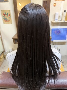 オンスター(ONSTAR) 髪質改善バイオレットアッシュ×艶感ミディ