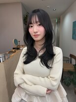 クイ(quii) ★レイヤーカット前髪顔周り韓国髪質改善