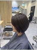 大人ショートボブ