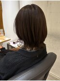 大人くびれミディアム明るめ白髪染め