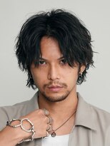 フィフス 札幌大通(fifth)&nbsp;無造作シャドウパーマの王道センターパートスタイル◎