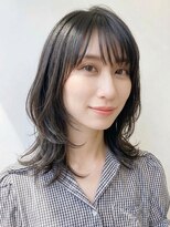 メラク バイ コア(Merak by CoRe.gn)&nbsp;くびれミディ×顔周りカット夏カラーブリーチなしカラー