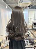 ★ブリーチなし透明感カラーオリーブグレージュオリーブベージュ