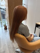 ジャストビューティ ルフレ 金沢八景店(Just Beauty Rufure)&nbsp;オレンジカラー/ブリーチ/金沢八景