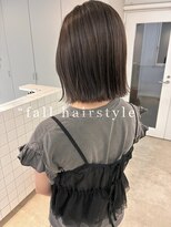 TREAT HAIR DESIGN 新鎌ヶ谷店 【トリート】【11/9 NEW OPEN（予定）】&nbsp;切りっぱなしボブ【秋髪】白髪染めOK