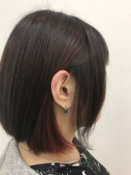 ディーフィー ヘアファクトリー(Defy's HAIRFACTORY) ちょこっとインナーカラー