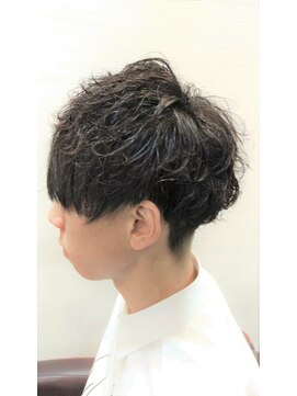 ヘアースペースシャルム (HAIR SPACE Charme) ミックスパーマ　刈り上げマッシュ×スパイラル♪