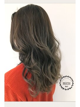ミルト(mirto) 【外国人風カラー】ハイライト×グラデーション×グレージュ
