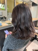 ハブ(hub)&nbsp;暗髪ラベンダー【hub(hair)天神今泉】