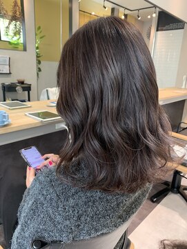 ハブ(hub) 暗髪ラベンダー【hub(hair)天神今泉】