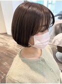 【CAREUMEDA】韓国ヘア ボブ 後れ毛