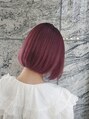 アグ ヘアー アテナ 西新店(Agu hair atena) 韓国風カラーピンクカラーブリーチ1回は必須秋冬にぜひ