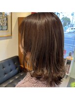 アルマヘアー(Alma hair by murasaki)&nbsp;◎ツヤカラーのベージュカラーに◎