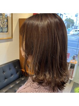 アルマヘアー(Alma hair by murasaki) ◎ツヤカラーのベージュカラーに◎