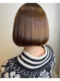 質感にこだわったボブ