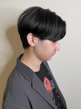 トップヘアーラウンジ 知立(TOP HAIR Lounge) 韓流オシャレメンズの定番!オルチャンスタイル/アッシュブラック