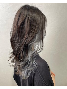 ペスカ 札幌大通店(pesca) 【pesca札幌大通店】ブルーシルバー!インナーカラー★