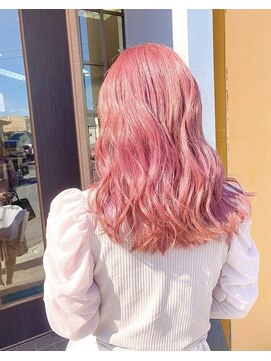 ブラッシュオン(BRUSH-ON) サーモンピンクカラー