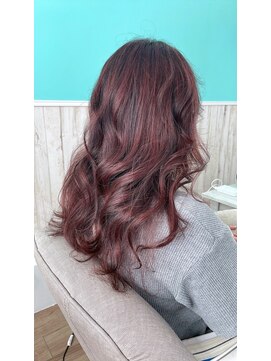 サロンドゥレゴッド(Salon de ReGod) ワインレッド☆ハイライト