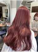 ピンクベージュ