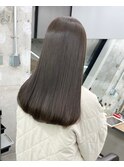 ◆リンゴ幹トリートメント/艶カラー/アッシュグレージュ