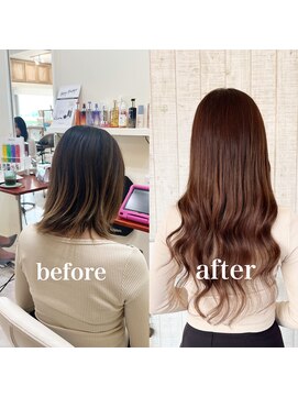 クラナ(clana) 那覇店/clana/沖縄美容室/プルエクステ