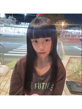 コガ(Coga) kids cut/前髪ぱっつん/小学生/女の子