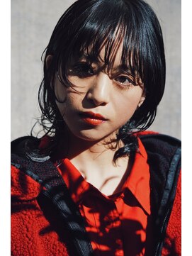 ピークアブー 原宿ハラカド(PEEK-A-BOO) ウルフレイヤー/パーマ/レイヤーカット/顔まわりレイヤー