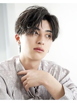 オーシャントーキョーウエスト 心斎橋 (OCEAN TOKYO WEST) 波巻きパーマメンズツイストスパイラルパーマツーブロック