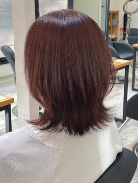 アトリエコア(Atelier Coa) ミルクティーピンクベージュカラーくびれヘアグレージュカラー