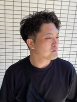 スウェル 柏店(Swell)&nbsp;ダークアッシュ/アッシュブラック/カルマパーマ/ベリーショート