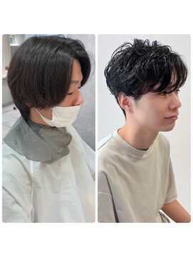 アイディール 本町本店(:ideal) イメチェンしたい方にオススメ☆メンズパーマ