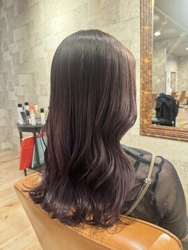 ヘアサロン アプリ(hair salon APPLI) 温かみのある暖色系カラー/ローレイヤー