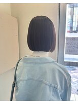 キャンバス バイ ネオリーブ 横浜西口(Canvas by neo.)&nbsp;丸みボブ　切りっぱなしボブ　美シルエット