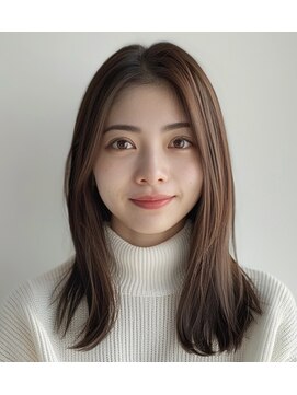 ルシードスタイル アウラ 松戸市五香(LUCIDO STYLE Aura) 大人重めロング【松戸#五香#白髪染め#カラー#髪質改善】