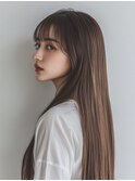 小顔ロング＃髪質改善＃白髪ぼかし＃鎌倉＃40代＃グレージュ
