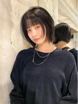 キャリアリングサロン(CAREERING SALON) 外はねレイヤーボブ