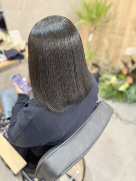 アベリア(ABELIA) ヘアエステSecond+縮毛矯正+カット