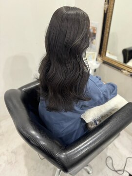 マインドヘアー(MiND HAiR) ブルーブラック_ツヤ感×立体ウェーブ_129