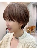 立川 似合わせカット ショートカット ショートボブ ハイライト