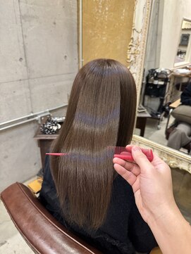 アンドヘアー 西葛西(&-HAIR) 保湿たっぷり髪質改善トリートメント　西葛西　白髪ぼかし　葛西