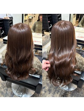 エノア 銀座(ENORE) 弱酸性カラー＆髪質改善トリートメント