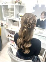 ルノンルージュ(Renon Rouge)&nbsp;ハーフアップ