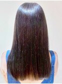 冬のイメチェン◎髪質改善ココアベージュで艶髪