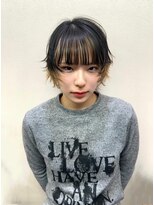 フェイス 石川町 (FACE)&nbsp;抜け感ウルフショート アンブレラカラー