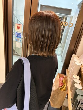 コワファーストナガサキシャンプーボーイ(COIFF1RST NAGASAKI SHAMPOO BOY) 今っぽくて可愛い10代20代前下がりショートボブ／長崎