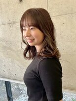 ユイマァル 岡山店(YUIMARL)&nbsp;フェアリーレイヤー20代30代40代くびれヘア柔らかブラウンカラー