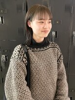 ヘアーアイストゥーレ(HAIR ICI TRE) ブリーチなしカラー グレージュ春カラー担当渡辺聖