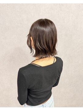 フランチェスカドットボブ(francesca.bob) 巻いても可愛いタッセルボブ×ココアブラウン
